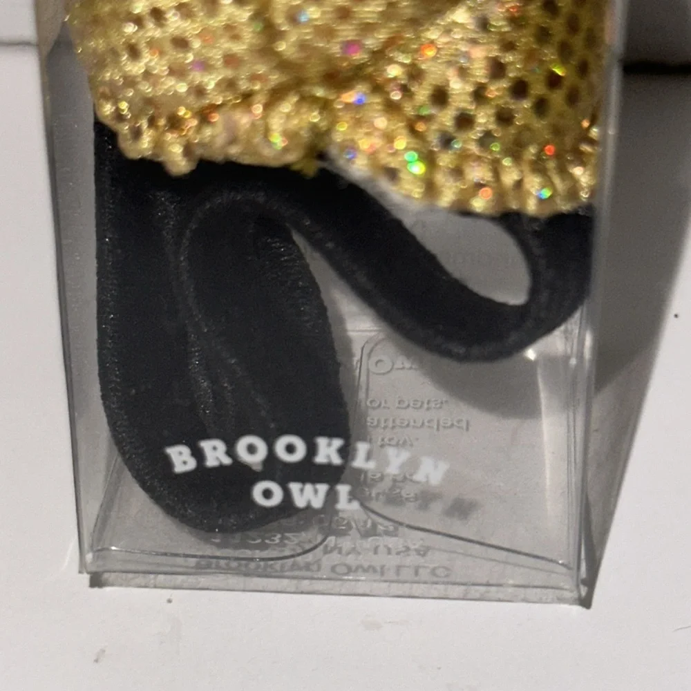 Unicorn Horn Headband - Brooklyn Owl - Gold Shiny Giant Size‎